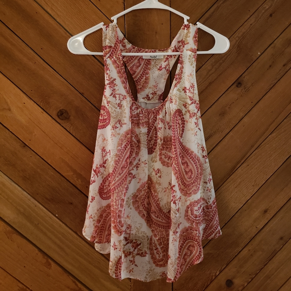 Paisley tank top